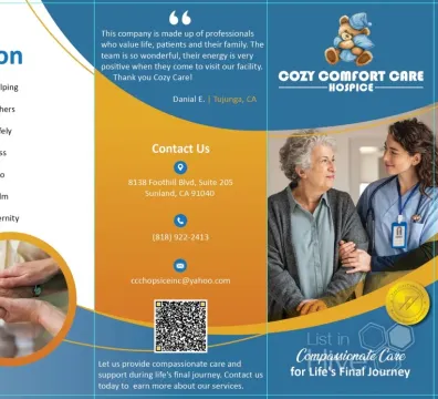 Cozy Comfort Care Hospice - 8138 Foothill Blvd #205, Sunland, CA 91040, USA - $ undefined