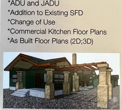 ADU-JADU Plans Blueprints for Converting a Garage to a Habitable and Rental Unit - Los Angeles - $ undefined