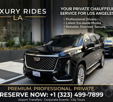 Luxury Rides LA – Premium Private Chauffeur Service - Los Angeles, CA, USA - $ undefined
