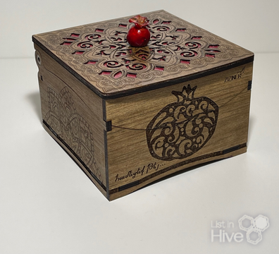 Pomegranate Tea Box - Glendale, CA, USA - $ 50
